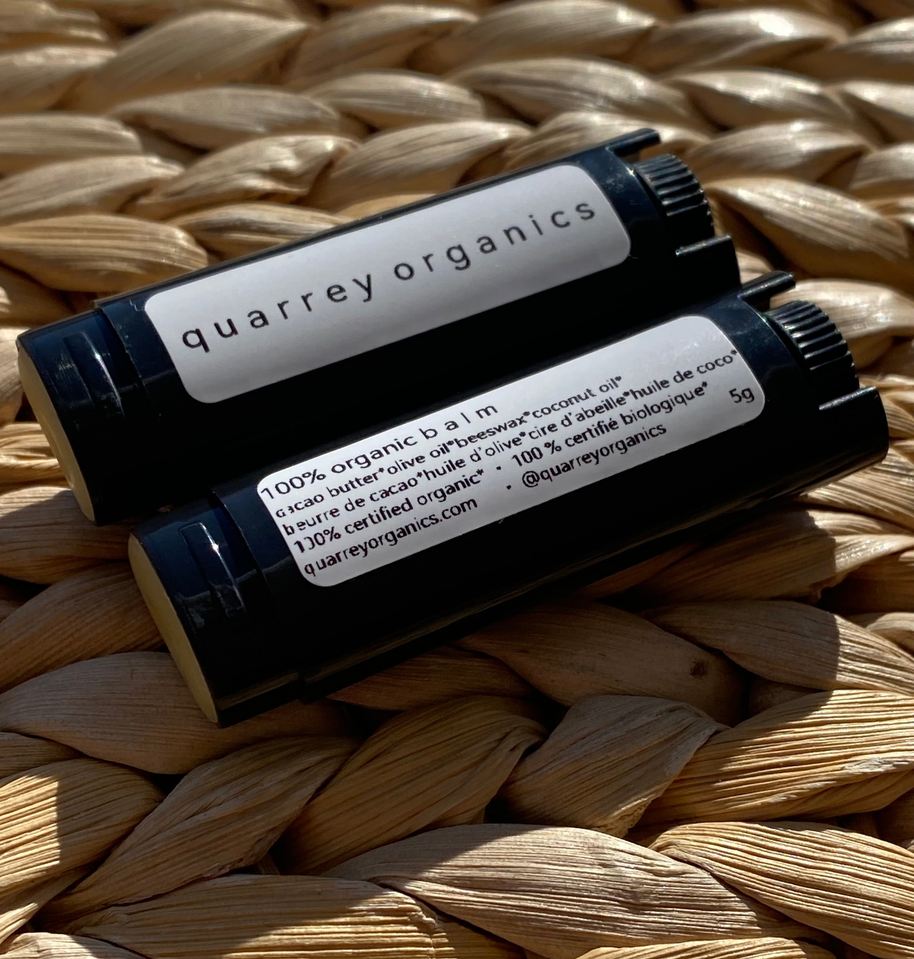 100% organic balm + balm gloss combo [set of 2 x 5g]