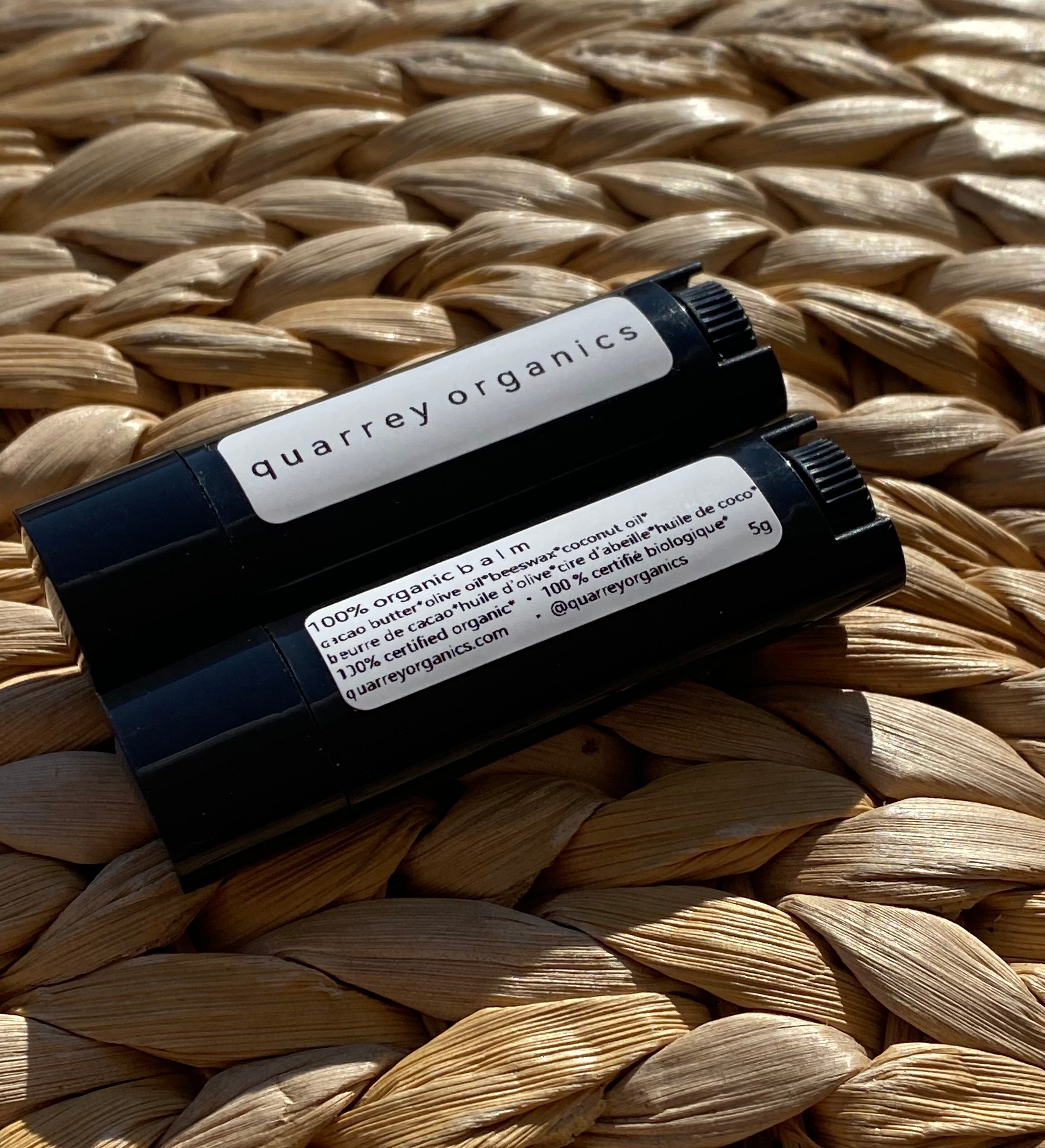 100% organic balm + balm gloss combo [set of 2 x 5g]